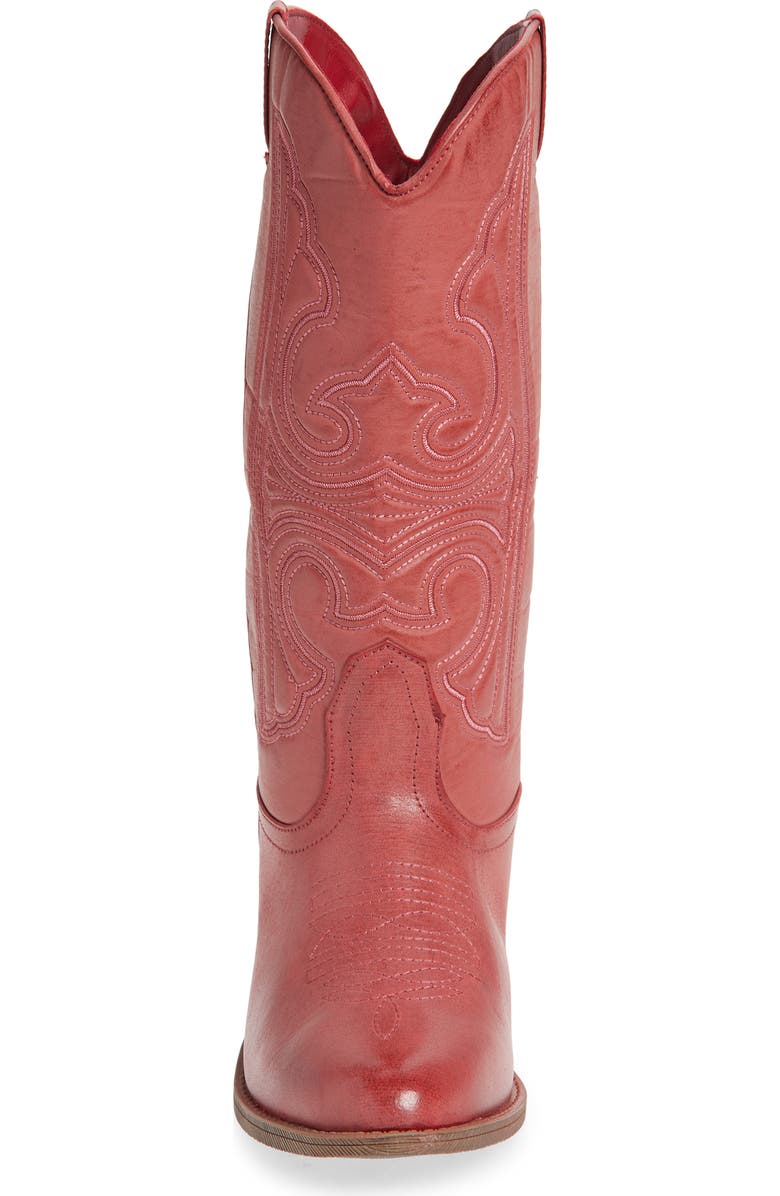 Coconuts by Matisse Legend Western Boot, Alternate, color, Red Fab