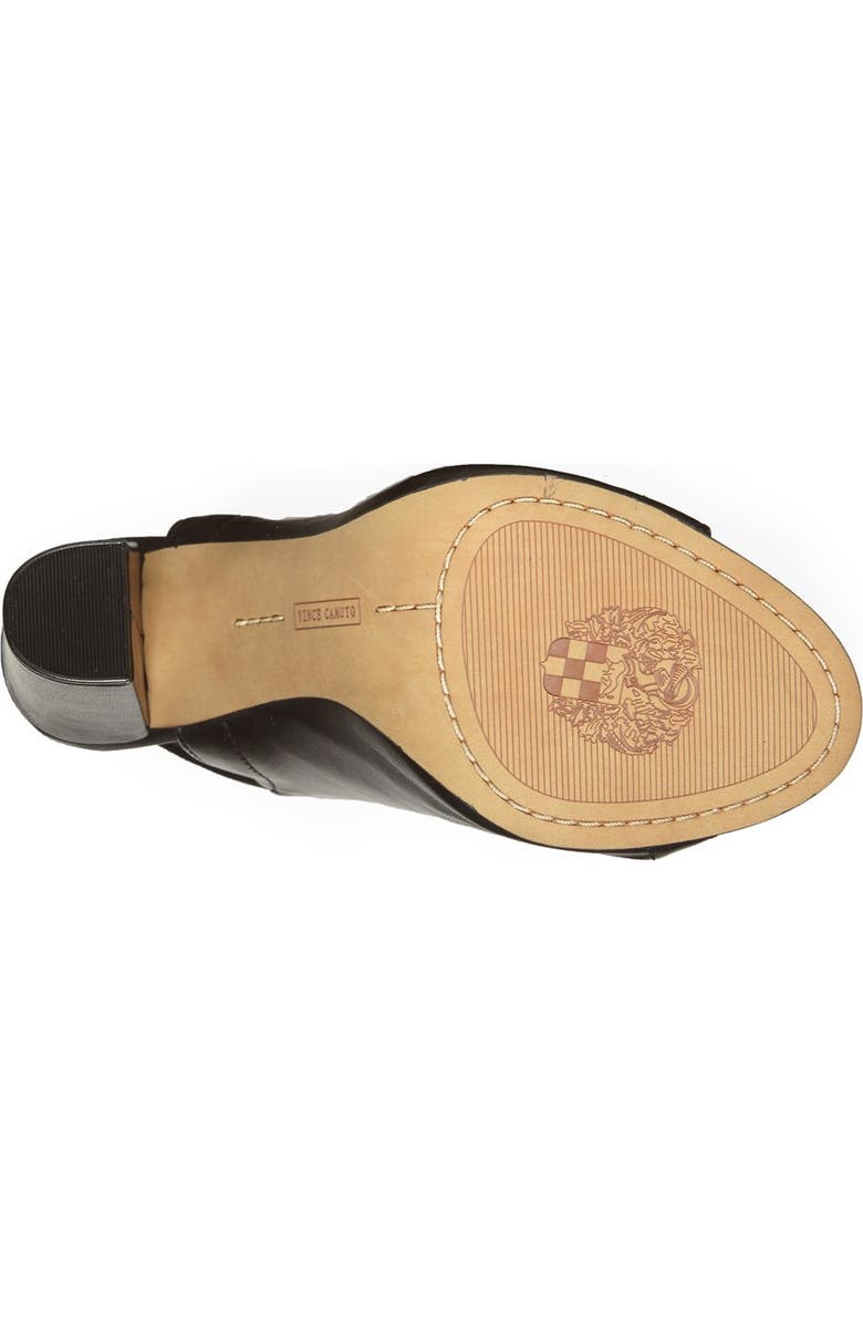 Vince Camuto 'Vamelia' Open Toe Leather Bootie, Alternate, color,