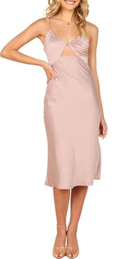 Petal & Pup Poppy Cutout Midi Dress