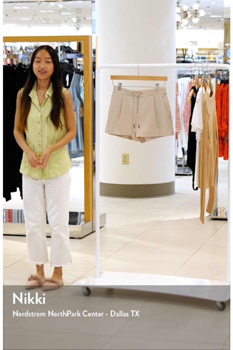 Aleida Drawstring Shorts video