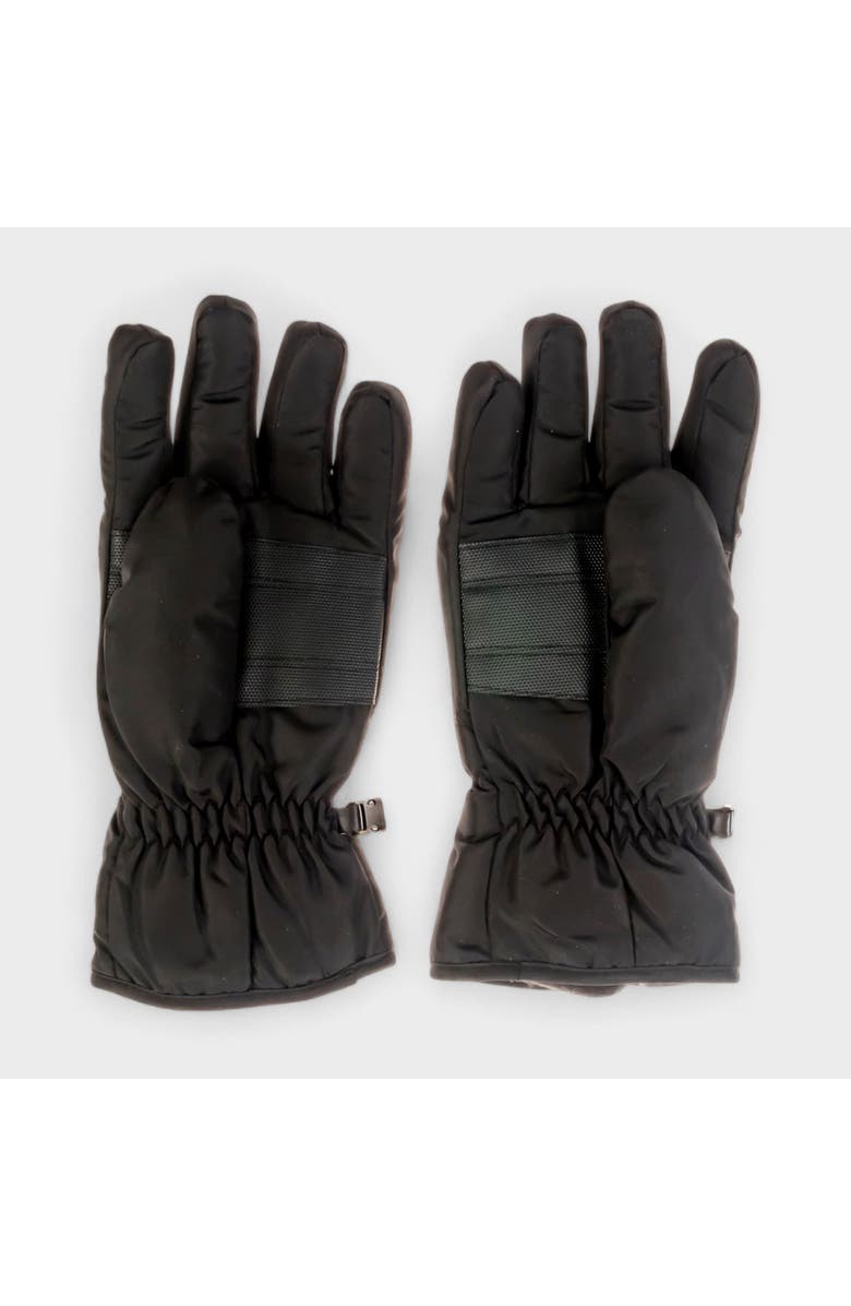 CANADA WEATHER GEAR Men's Waterproof Insulated Winter Gloves, Alternate, color, Black