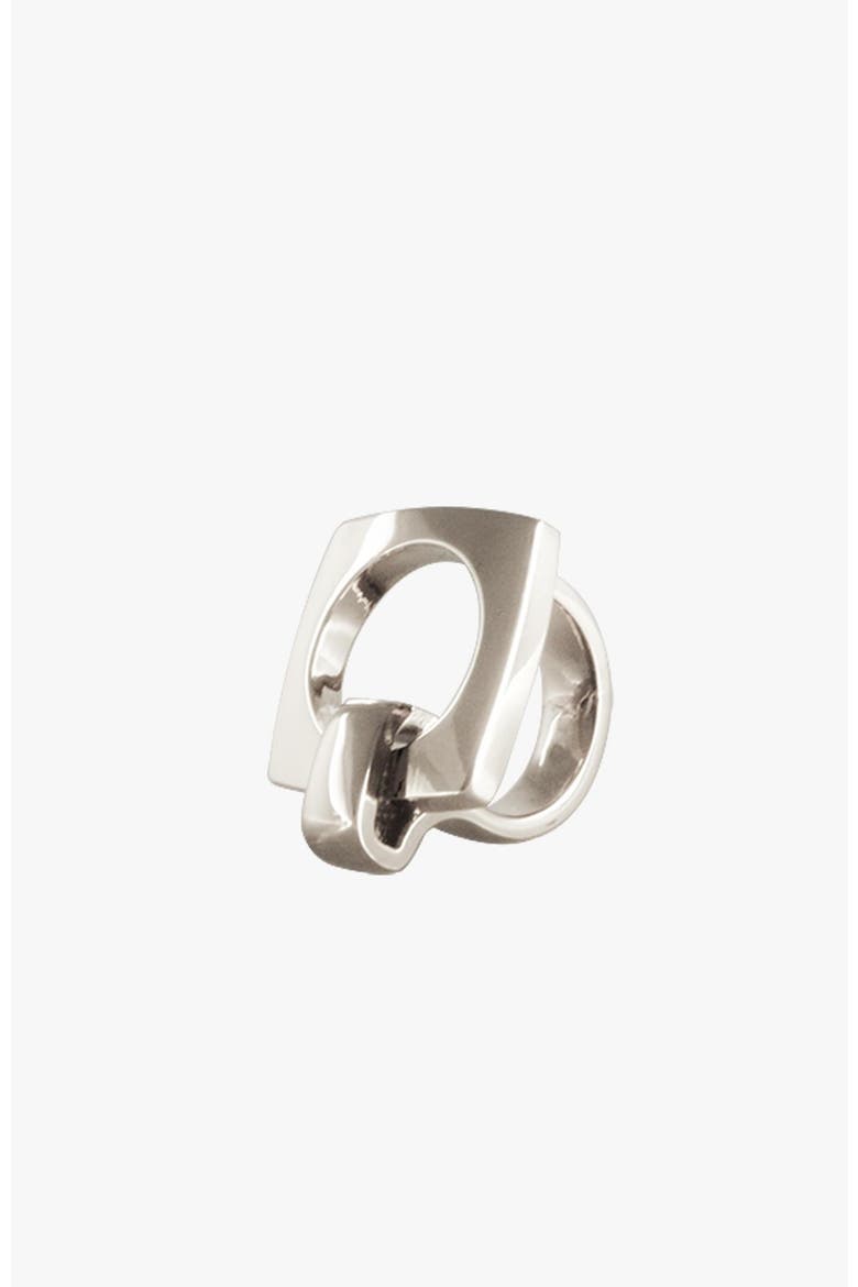 Aldaba Ring, Alternate, color, Silver