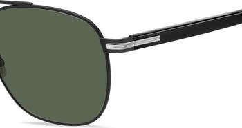 56mm Rectangular Sunglasses