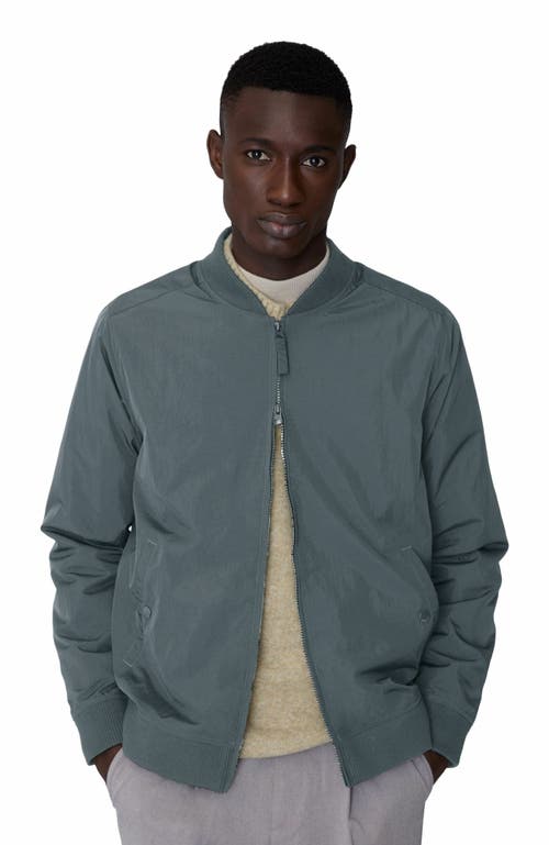 Quartz Co. Daniel | Bomber Jacket In Blue Grey
