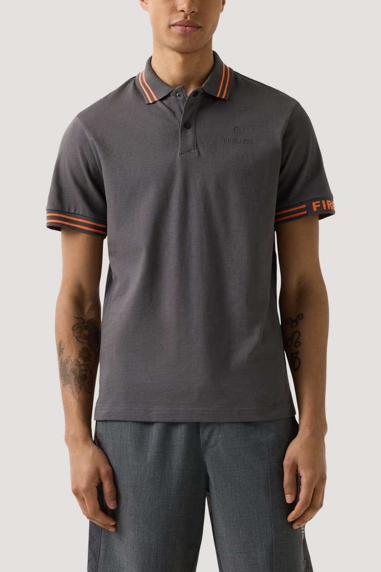 Arjan Polo Shirt, Alternate, color, Anthracite