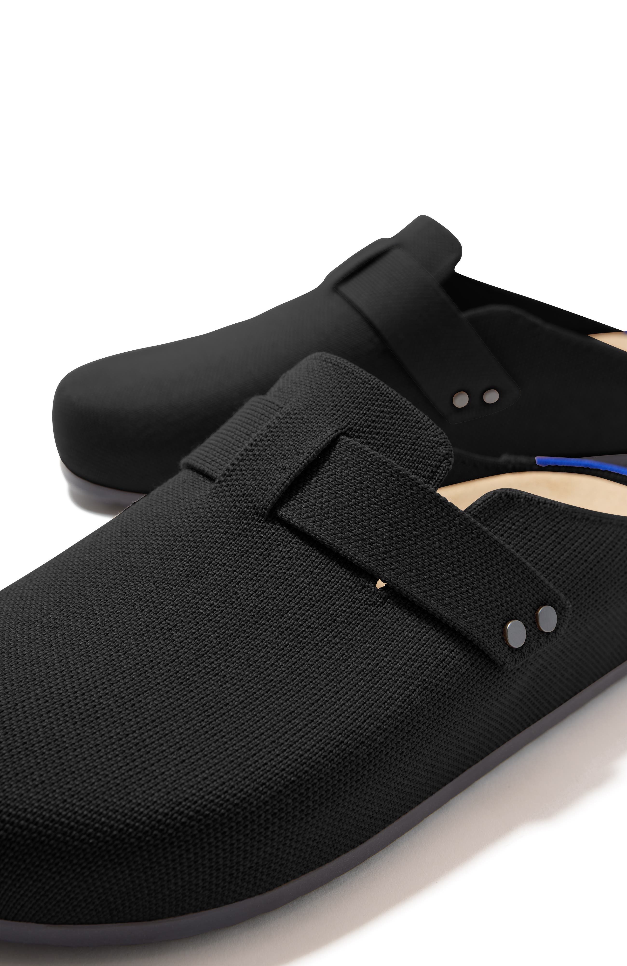 Rothy's The Men's Clog, Alternate, color, Soft Black