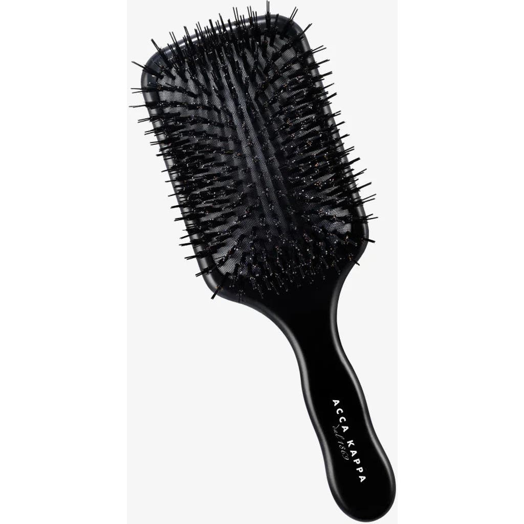 Acca Kappa Pro Fashion Hair Extension Paddle Brush In Black