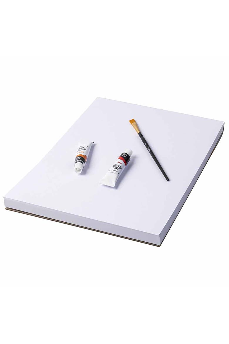 Acrylic Paper Pad 40 Sheets 9X12", 130 Lb, Alternate, color, Multicolored