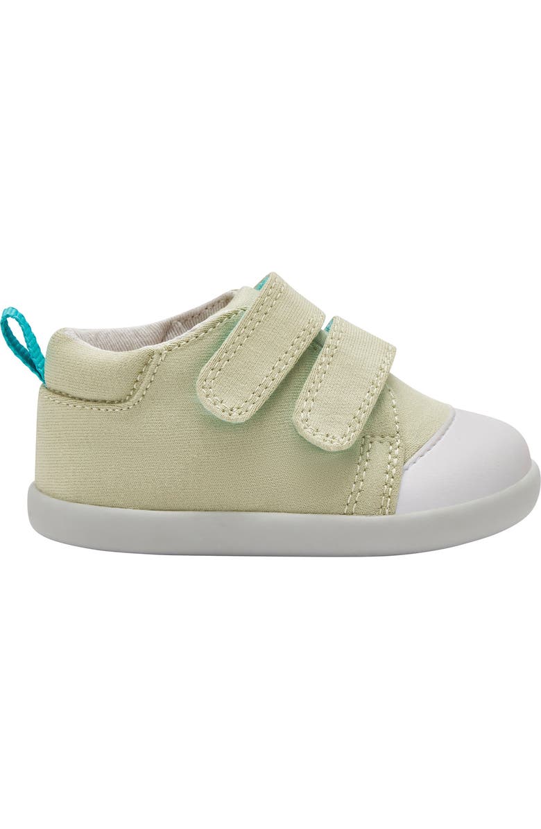 Ten Little First Walkers Sneaker, Alternate, color, Sage Green
