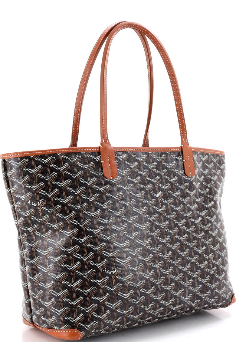 Pre-Owned Goyard Artois Tote Coated Canvas PM, Alternate, color, Black
