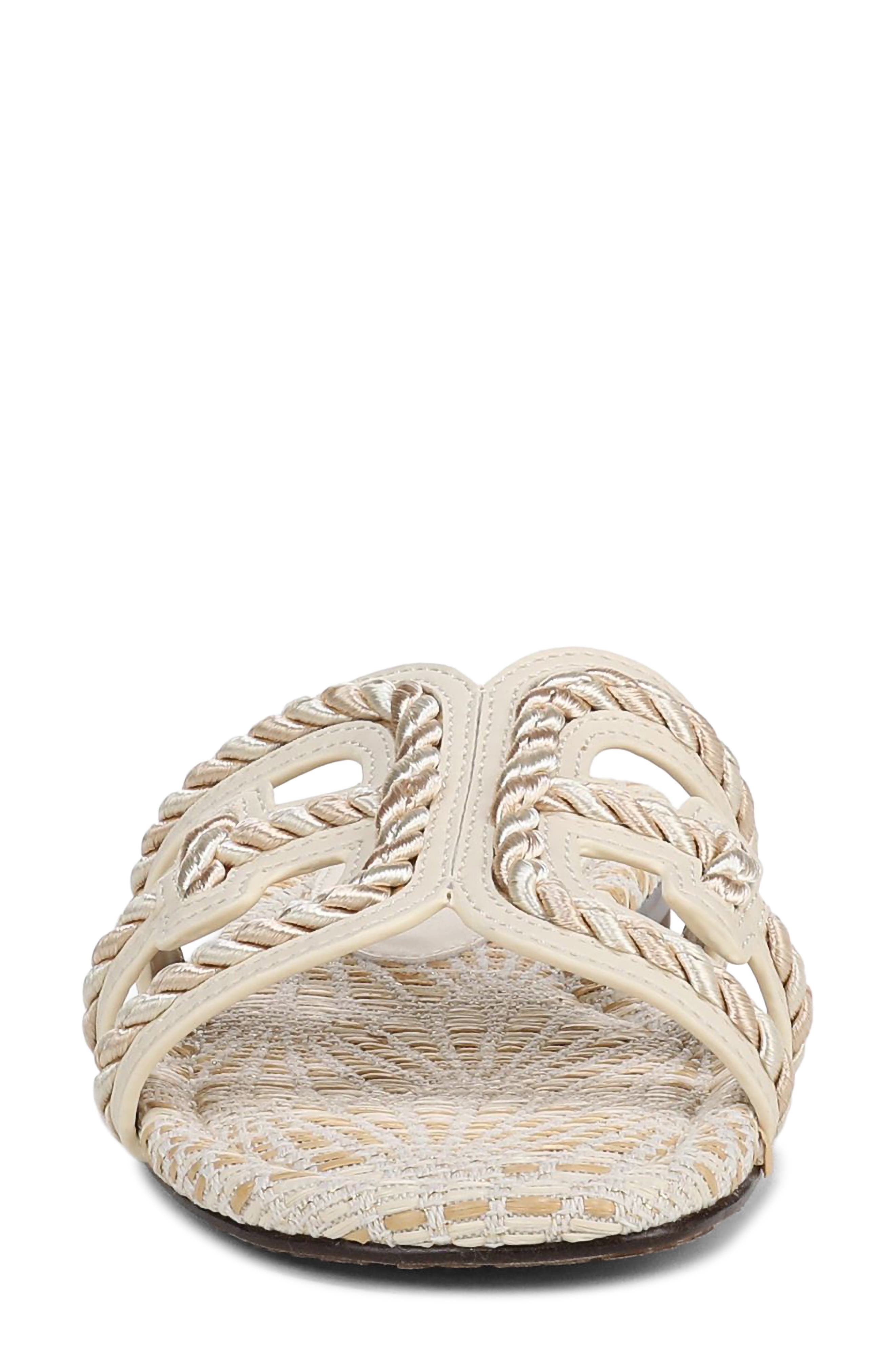 Sam Edelman Bay Twist Slide Sandal, Alternate, color, Modern Ivory