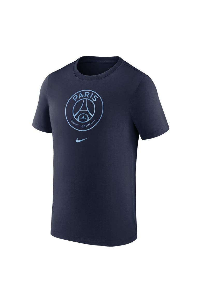Men's  Nike Navy Paris Saint-Germain Crest  T-Shirt, Alternate, color, Navy
