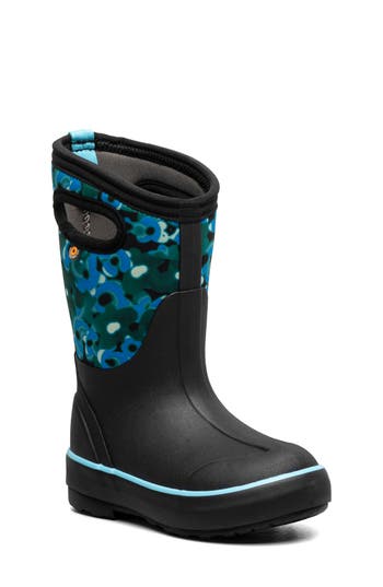 Bogs Kids' Classic Ii Waterproof Boot In Black