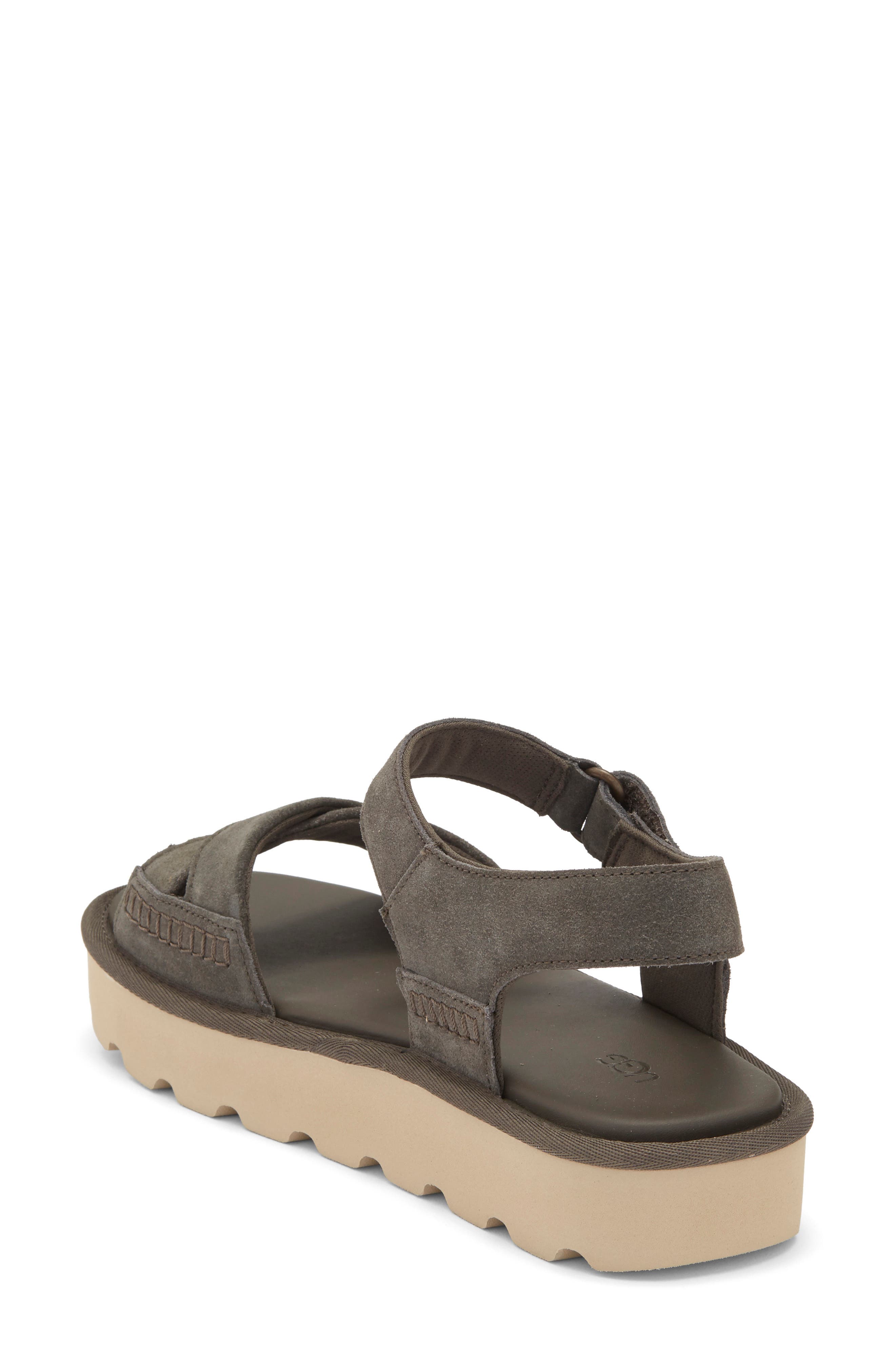 UGG<sup>®</sup> Sungaze Strappy Sandal, Alternate, color, Dense Smoke