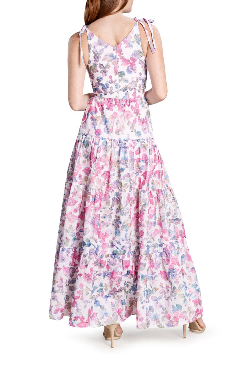 Pearl Floral Cotton Dress, Alternate, color, SOFT PINK MULTI