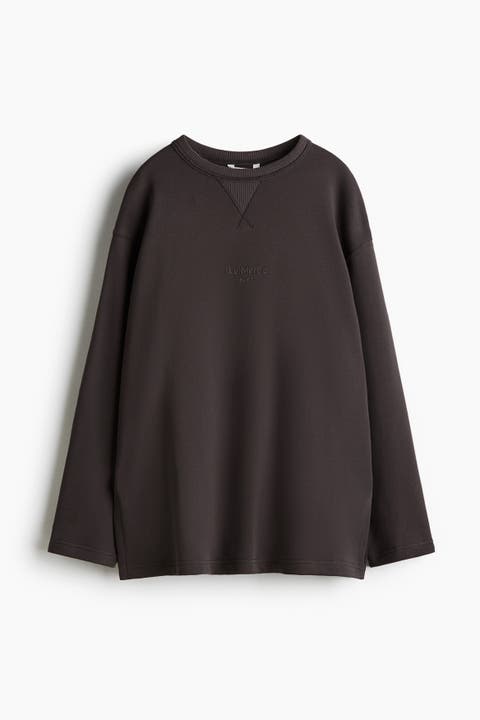 Text-motif Sweatshirt