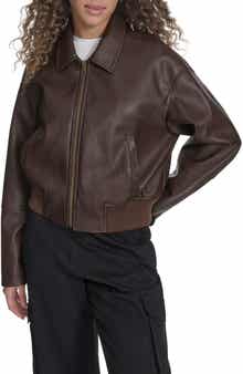 Levi's Faux Leather Bomber Jacket
