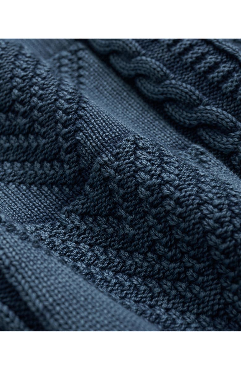 Brooks Brothers Supima<sup>®</sup> Cotton Indigo Sweater, Alternate, color, 