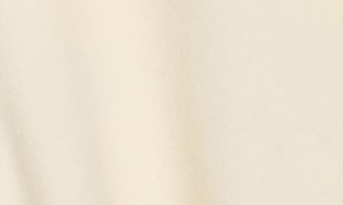 La Fiorentina Longline Wool Coat With Faux Fur Trim In White