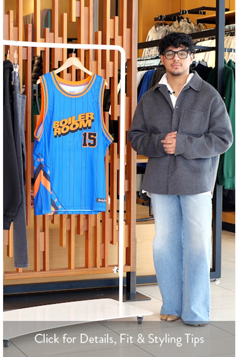 Graphic Mesh Basketball Jersey video