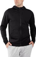 90 DEGREE BY REFLEX Polarflex Fleece Zip Front Hoodie