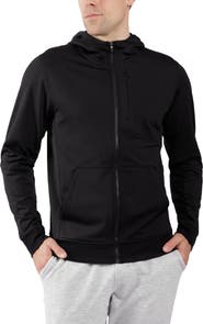 90 DEGREE BY REFLEX Polarflex Fleece Zip Front Hoodie