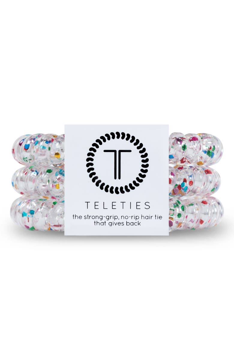 TELETIES Coil Hair Ties, Alternate, color, 