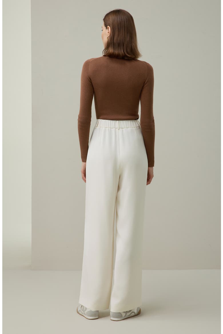 Essential Cashmere Blend Top, Alternate, color, Henna