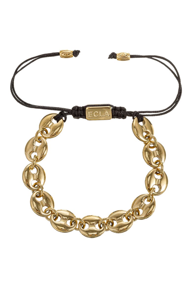 Men's Adrian Mariner Chain Link Bracelet, Main, color, GOLD