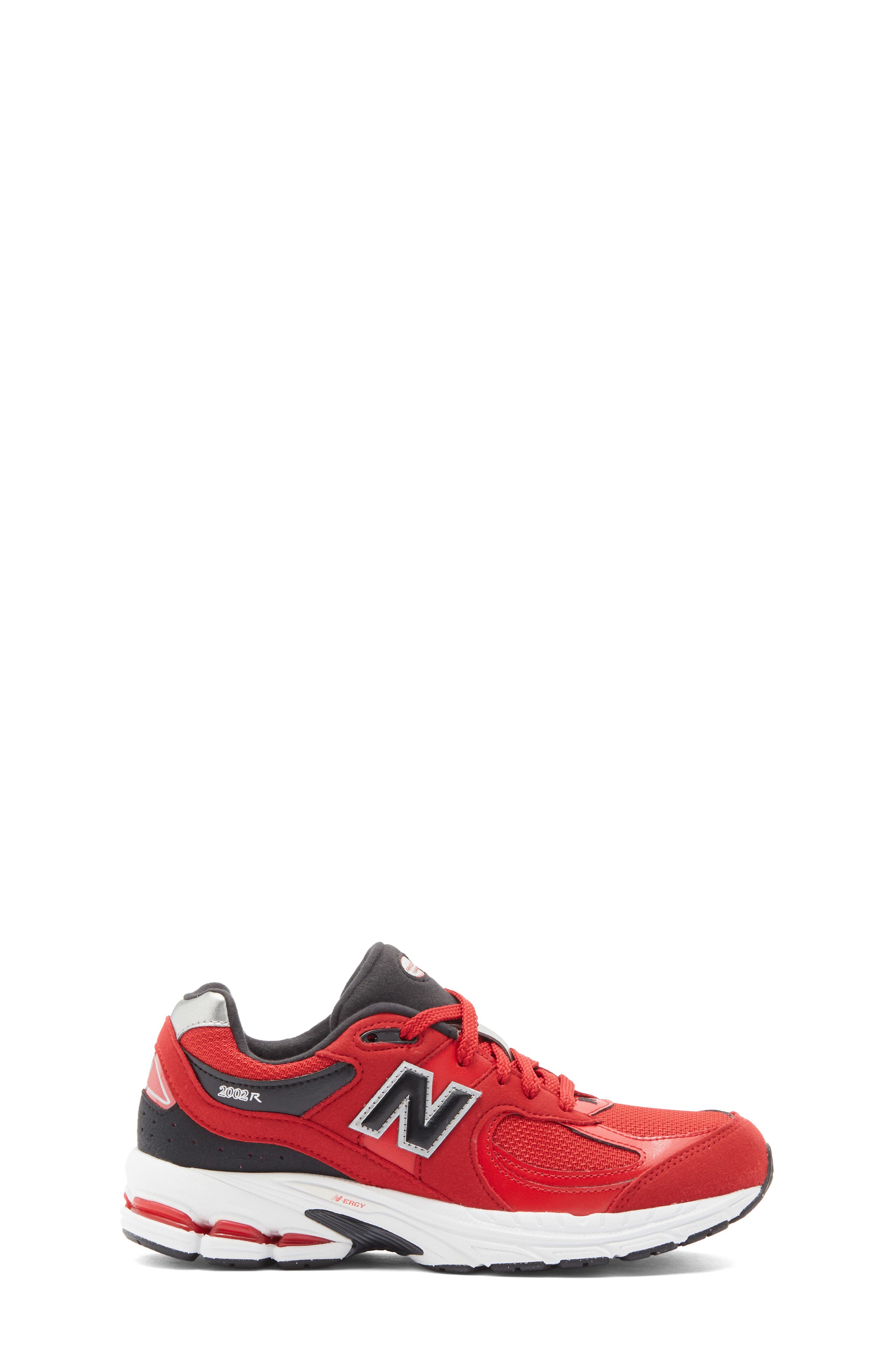 New Balance Kids' 2002 Sneaker, Alternate, color, Team Red/ Black