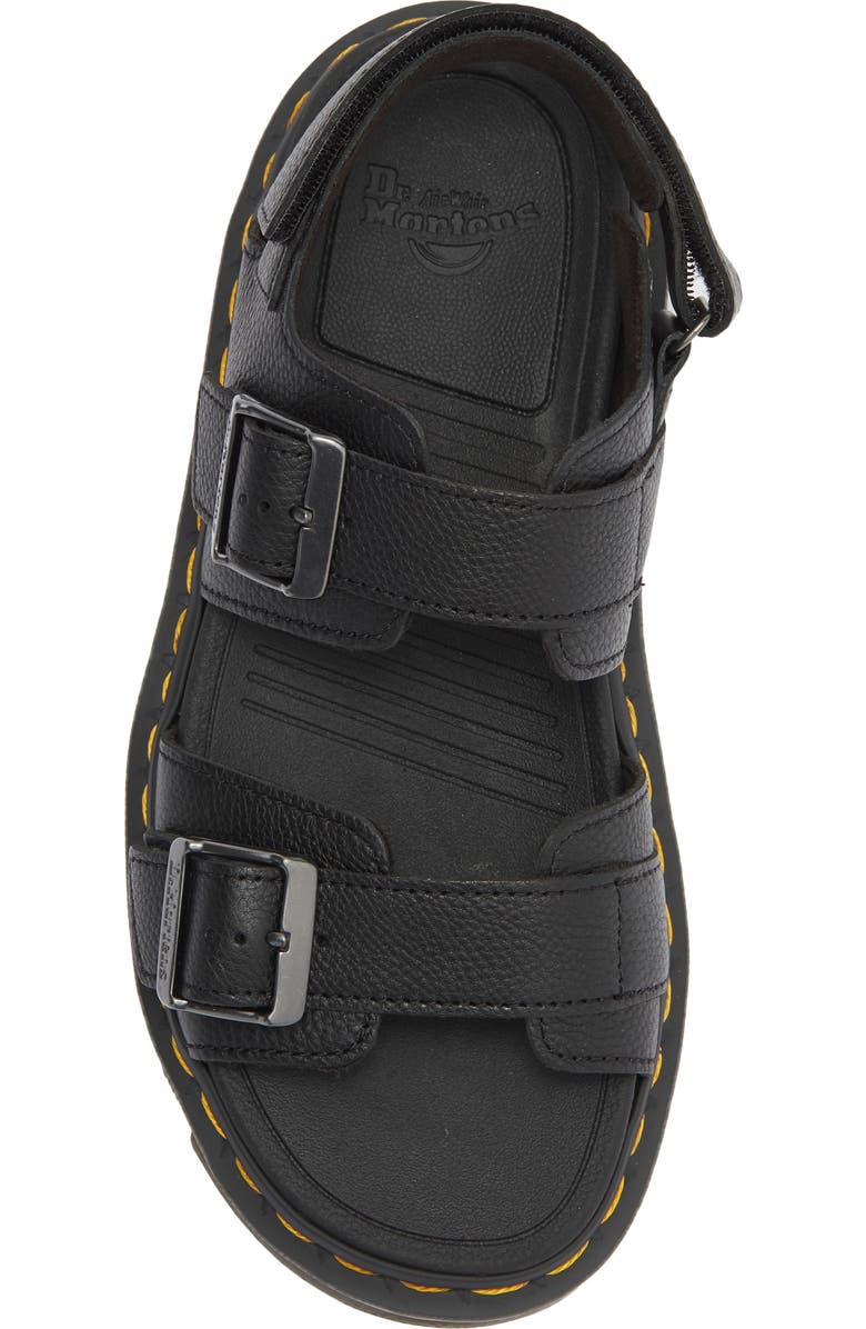 Dr. Martens Zebzag Sandal, Alternate, color, Black