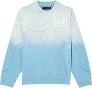 Cult of Individuality Pieced Dip Dye Sweatshirt