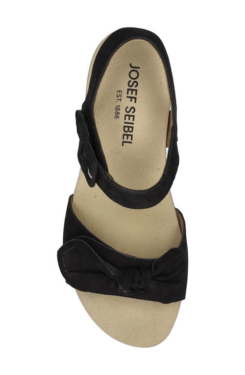Josef Seibel Grace Sandal In Black
