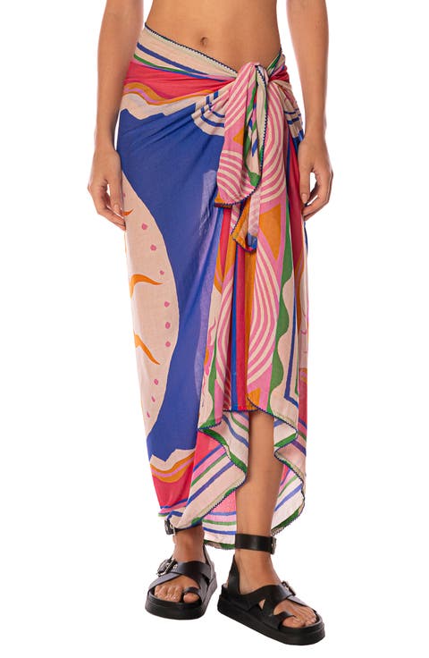 Sunlit Bloom Isla Cover-Up Pareo