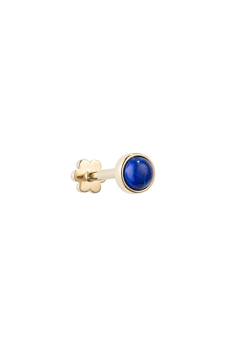 MARIA TASH Lapis Lazuli Threaded Single Stud Earring, Alternate, color,