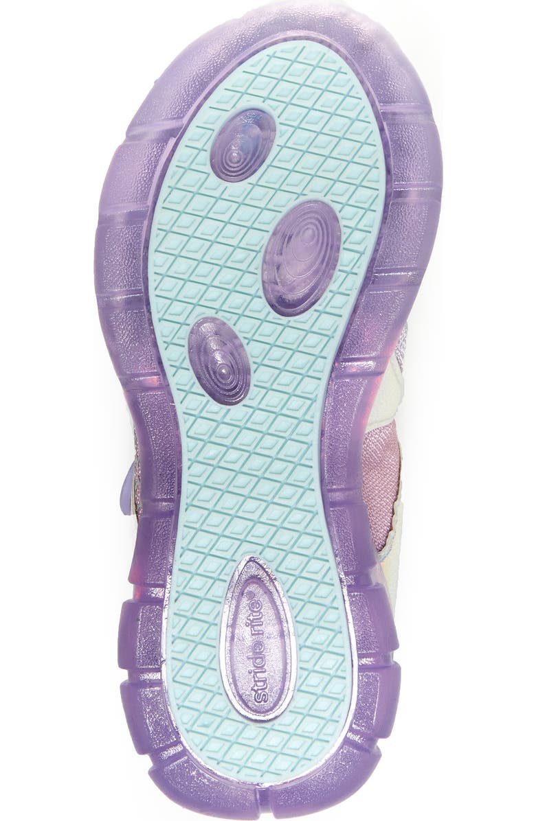 Stride Rite Made2Play<sup>®</sup> Mermaid Light-Up Sneaker, Alternate, color,