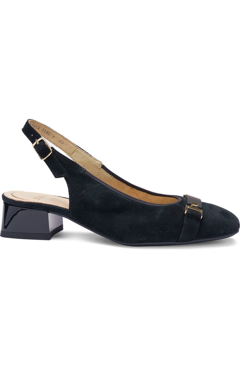ara Gliselle Slingback Pump, Alternate, color, Black