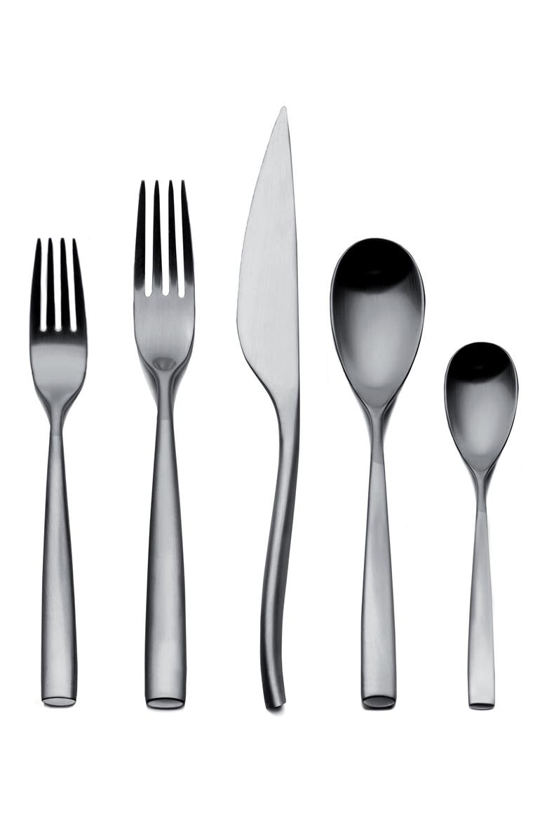 Arte 5-Piece Place Setting, Main, color, STAINLESS STEEL