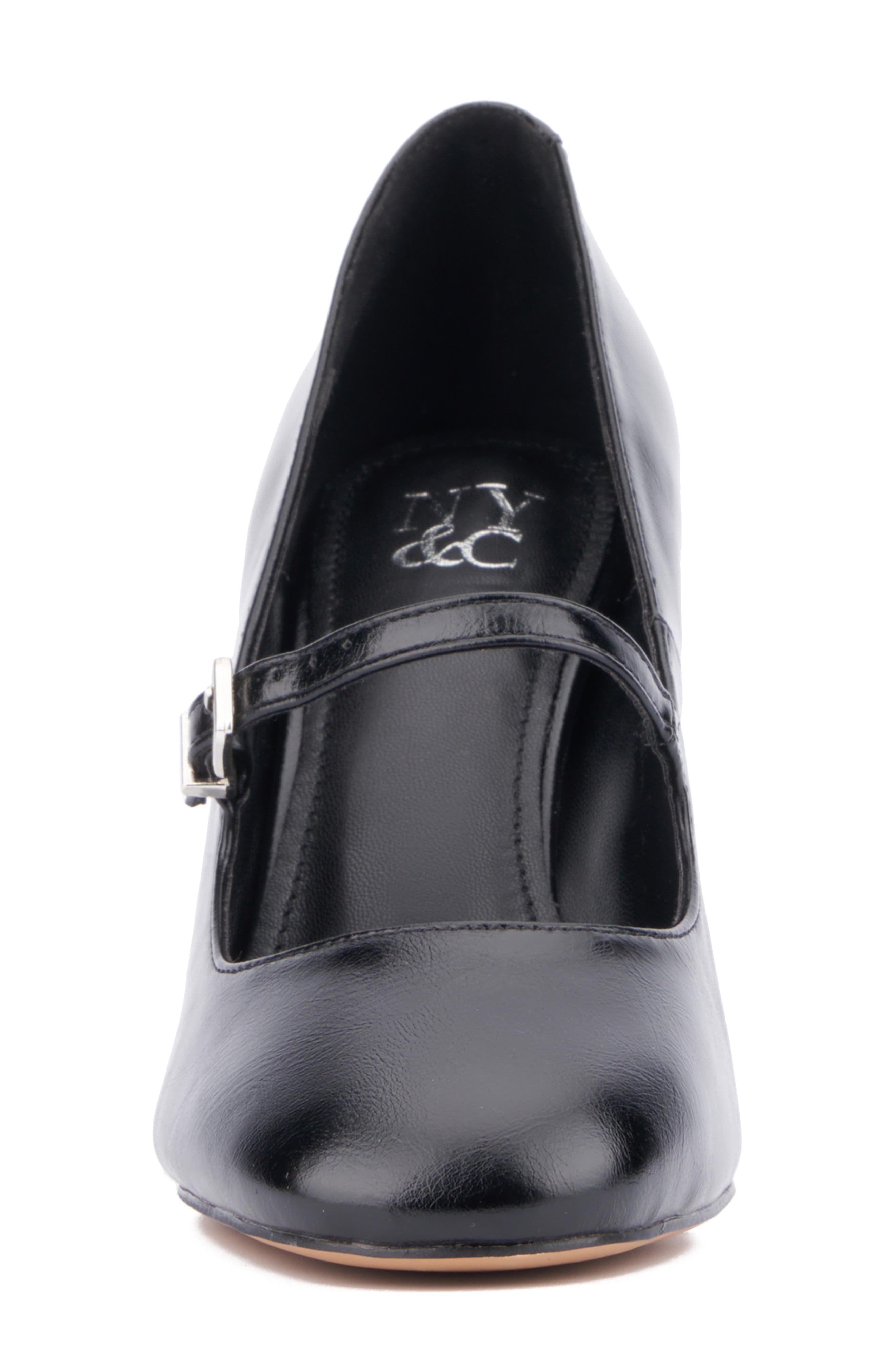 NEW YORK AND COMPANY Elaine Mary Jane Pump, Alternate, color, Black