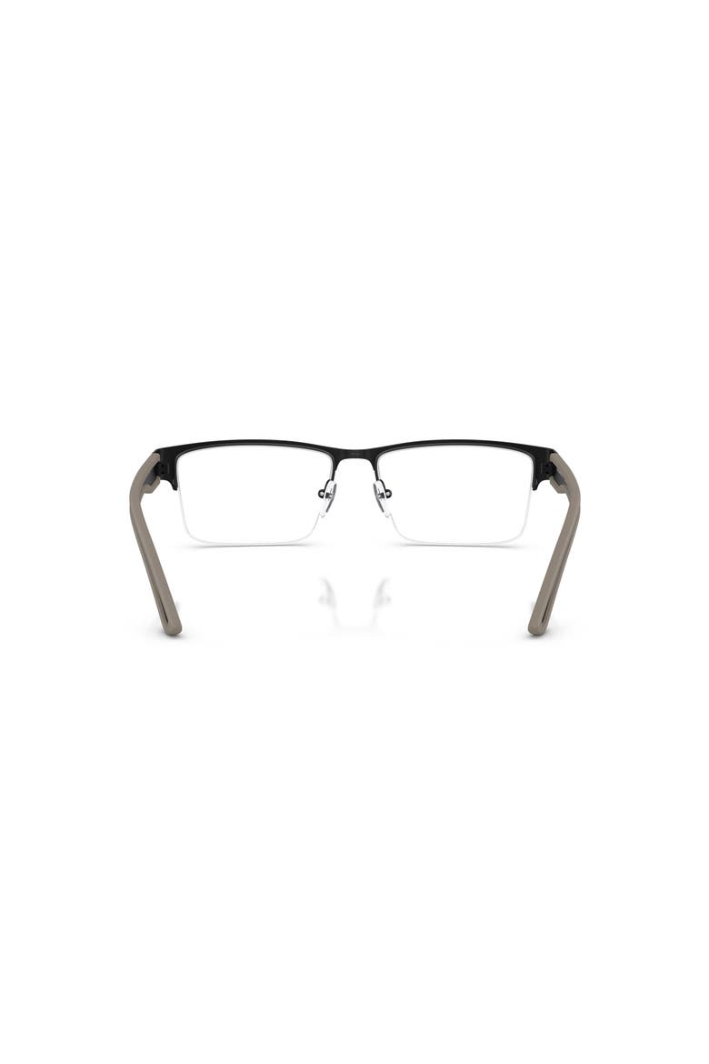 57mm Rectangle optical glasses, Alternate, color, Black