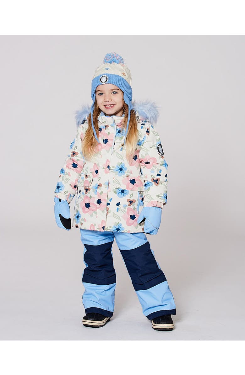 Deux par Deux Two-Piece Discover Snowsuit with Jacket, Main, color, Light Blue