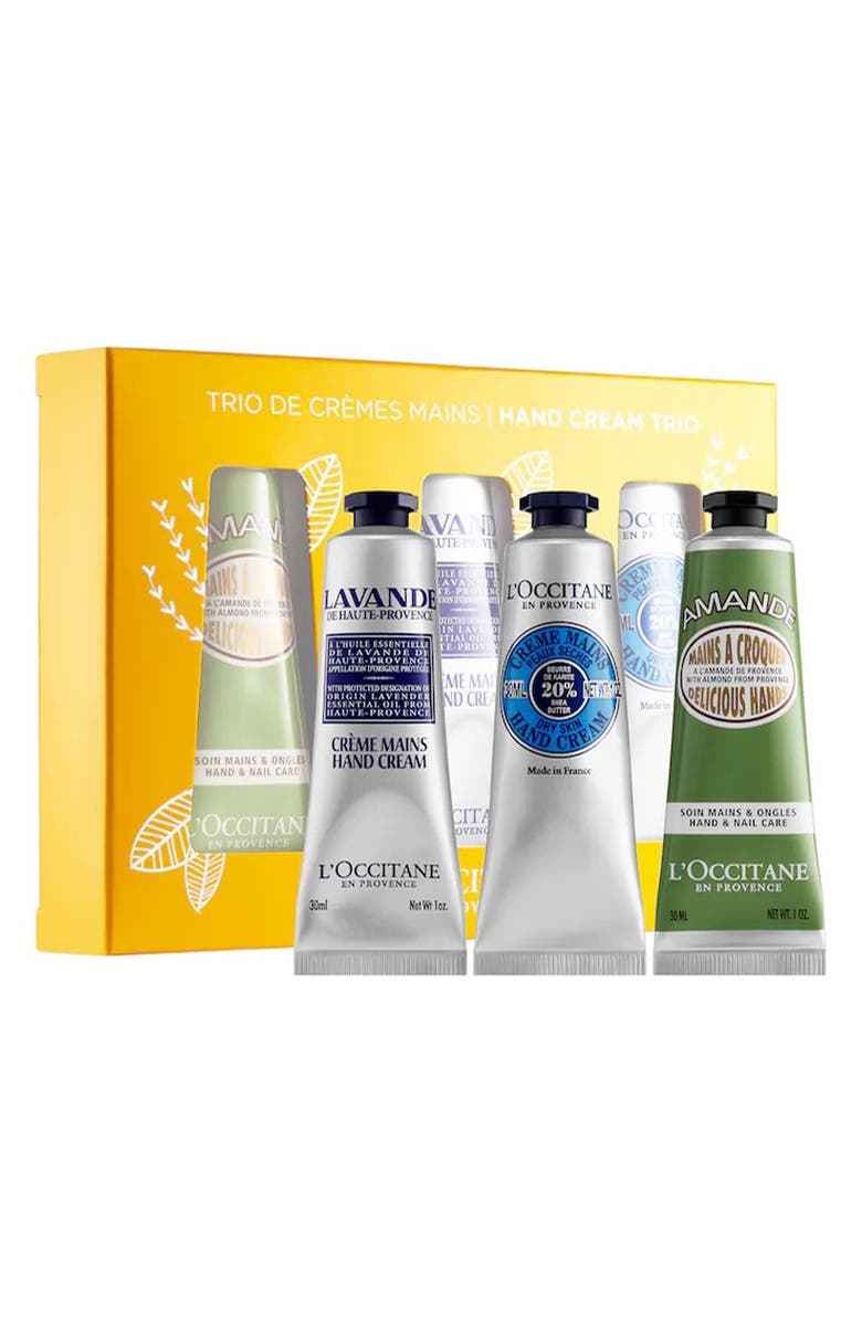 L'Occitane Hand Cream Trio, Main, color,