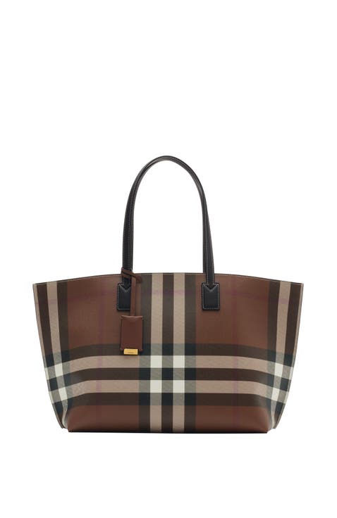 Medium Check Tote