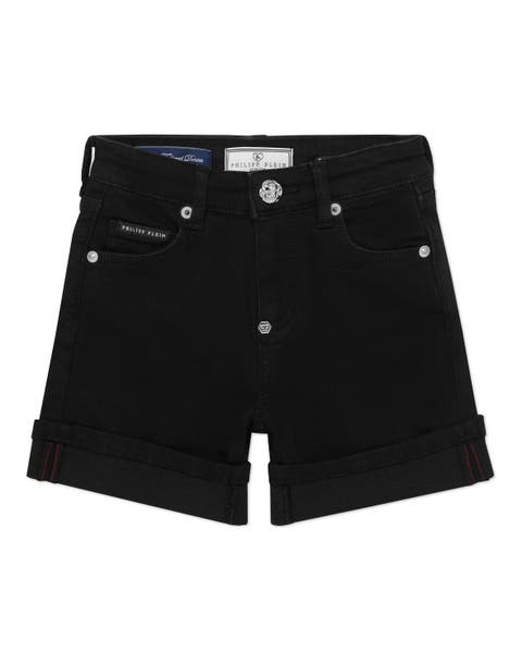 Cuff Denim Shorts Girl