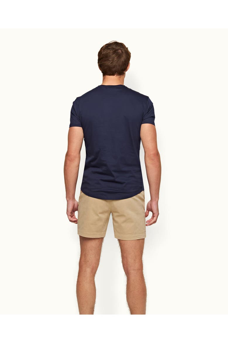 Bulldog Stretch-Cotton Mid-Length Stretch-Cotton Shorts, Alternate, color, SAND DUNE