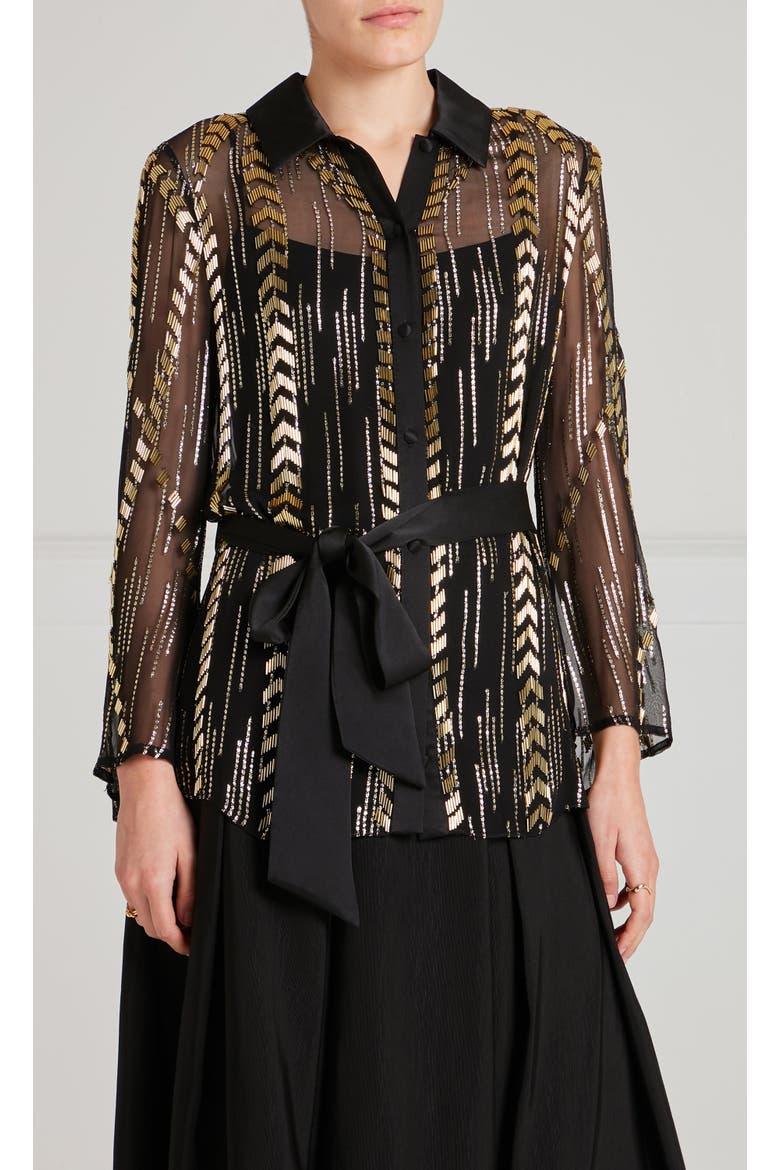 Viola Shirt, Main, color, Black
