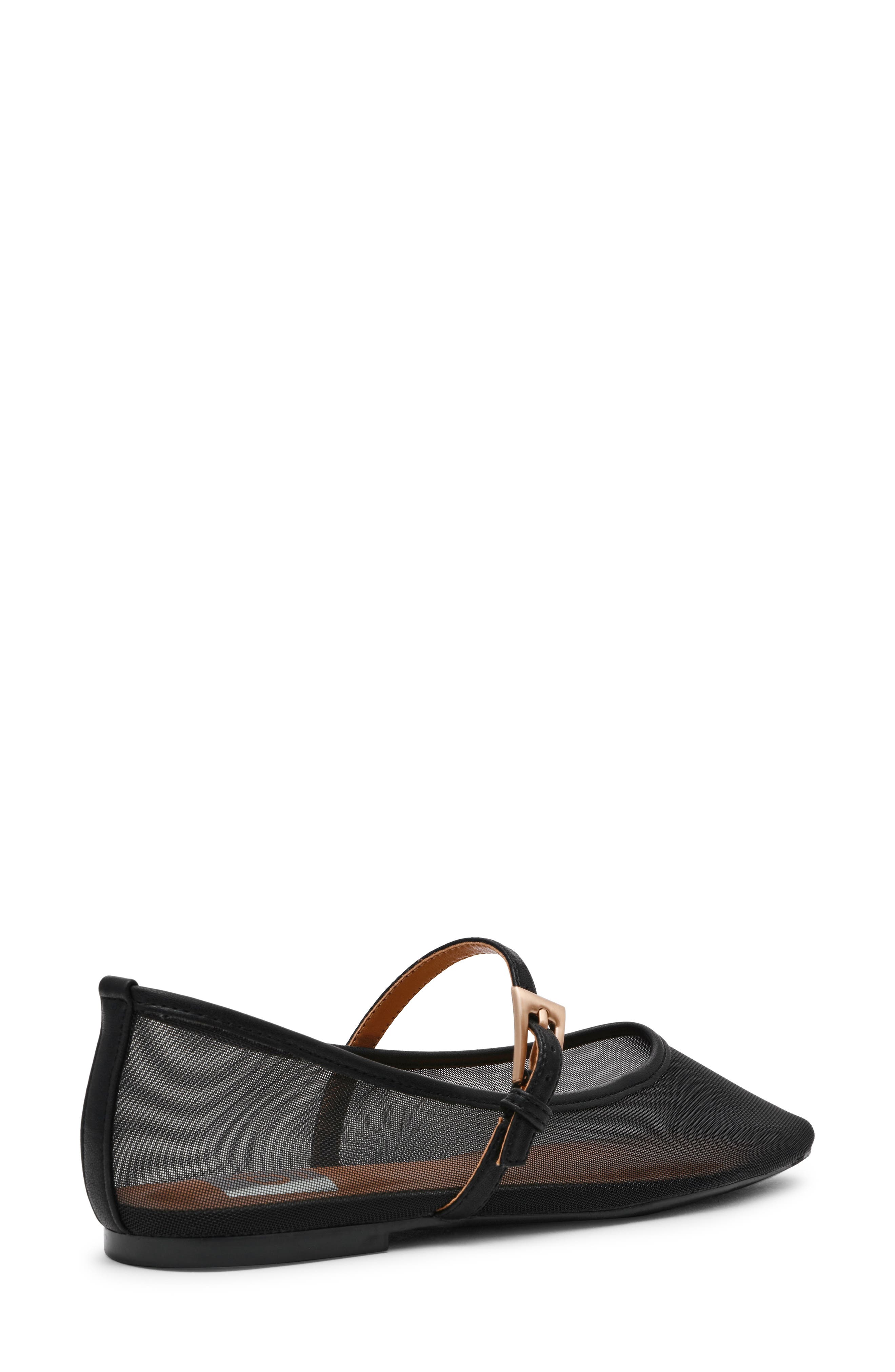 DV by Dolce Vita Fabes Mary Jane Flat, Alternate, color, Black Mesh