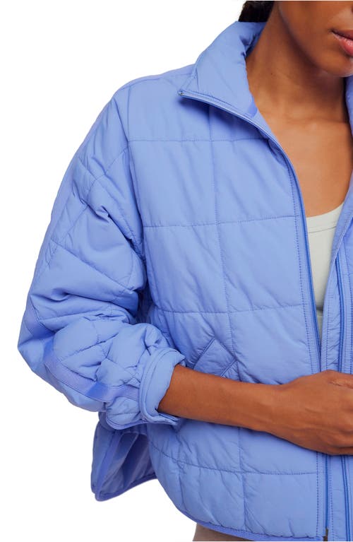 Free People Fp Movement Pippa Packable Puffer Jacket In Blue