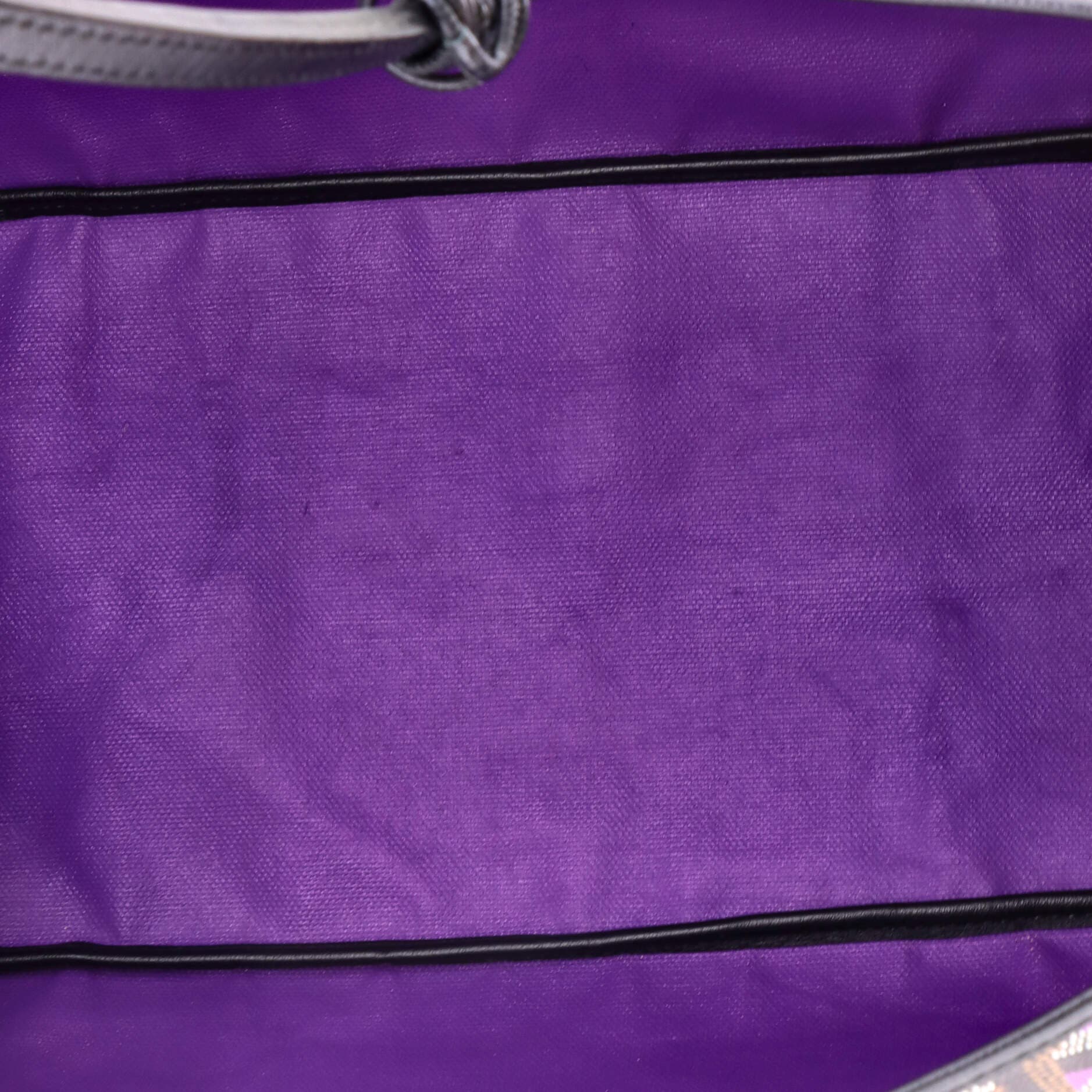 Pre-Owned Goyard Saint Louis Tote Claire Voie Coated Canvas PM, Alternate, color, Purple
