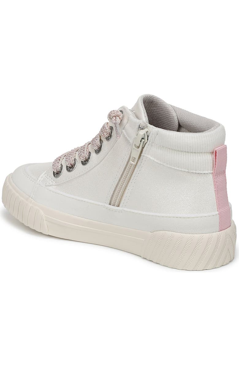 Blowfish Malibu Kids' Wander Up 3-K High Top Sneaker, Alternate, color, Cream